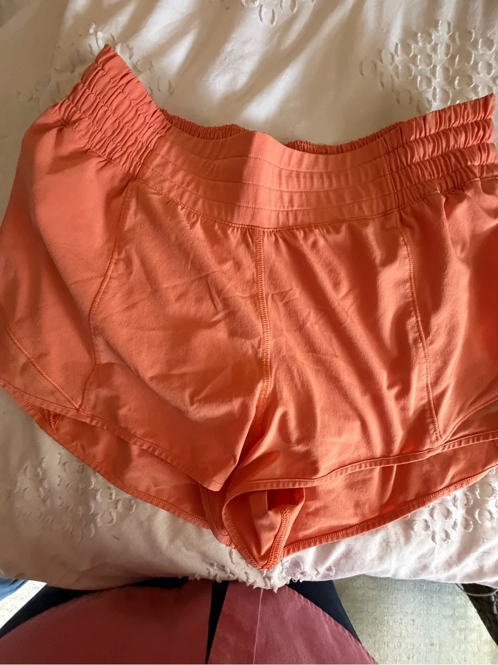 Lululemon Women’s Peach Active Running Shorts - Lightweight Comfort